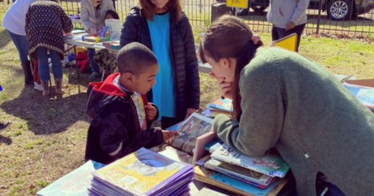 Reading at the Park: Making a Difference One Book at a Time